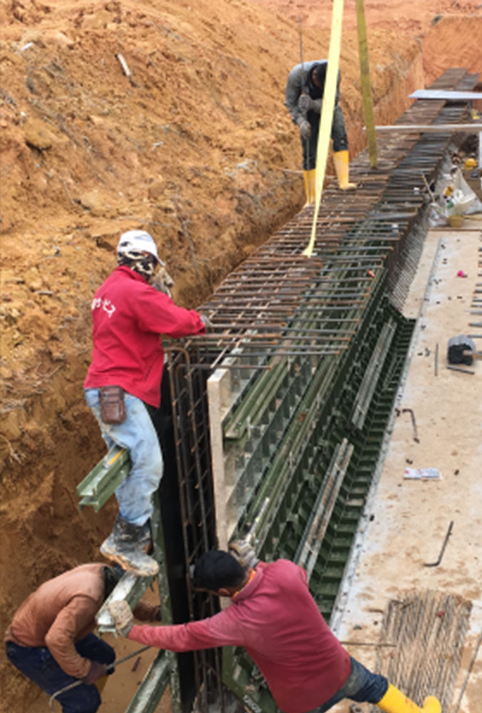 Steel Formwork Supplier Johor Bahru | Formliner Johor Bahru | Texture Wall Supplier Johor Bahru